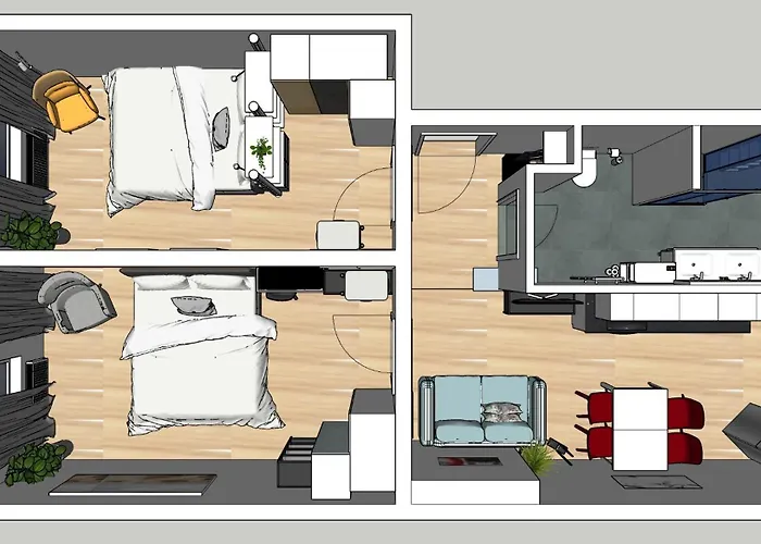 Studio Brunhilde - Messe Graz - 59 M²